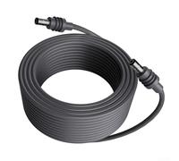 ZAMETTER Data Cables 18AWG Mini Network Cable Splitters Waterproof Outdoor Indoor Network Router Connection Cable Heavy Duty DC Power Extension Cable for Indoor Outdoor(10 meters)