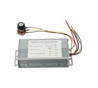 ZAMETTER DC Motor Speed Controller 4000W DC10-60V 70A DC Motor Speed Controller Brush Motor Regulator Metal Shell Potentiometer DC Motor Speeds Controllers for Industrial