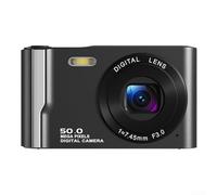 ZAMETTER Digital Camera 50MP 4K HD 16X Zoom 2.8 Inch LCD Screen Cameras USB Professional Electronic Anti-Shake Smart Scene Mode Digital Camera for Photography Travel Outdoor(Black)