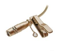 ZAMETTER Gold Lavalier Lapel Tie Clip Portable Microphone 3.5mm, Includes 1 Metal Clip And 2 Windshields For Shure Wireless(A)