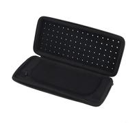 ZAMETTER Golf Glove Storage Box EVA Hard Shell Golfs Accessories Storage Case Portable Golfs Accessories Organizer with Tees Ball Markers Divider Holder for Golf Cart Belt Attachment Black