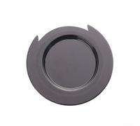 ZAMETTER Guitar Soundhole Cover Silicone Buster Dustproof Soft Sound Hole Cover Guitar Sound Hole Cover Rubber Buster Sound Cover Protector for Acoustic Electric Guitar(Black B Style60mm)