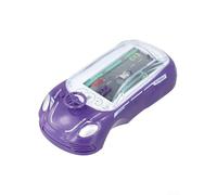 ZAMETTER Handheld Racing Car Game Machine for Kids ABS Construction with Lights and Music Interactive Driving Simulation Educational Toy for Boys and Girls Ages 3+ Portable 16.5 x 7.3 x 4.4(purple)