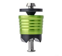 ZAMETTER Hardened-TPU Rear Shock Absorber for Brompton P/T/G Line Folding Bike 73mm Lightweight Aluminium Alloy Suspension Damper Black Red Golden Green Purple(Green)