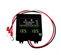 ZAMETTER HC01 HC02 Touch Switch Battery Equalizer Voltage Balancer for 12V 24V 36V 48V Series Acid NiCd NiMH Packs with LED Display and Reverse Polarity Protection Black(HC01-SW)