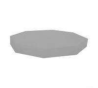 ZAMETTER Heavy Duty 210D Oxford Octagon Sandbox Cover 84x78x9 Inch Black Weatherproof Protector for Kids Sandpit with Drawstring and Carry Handles(grey)