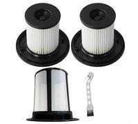 ZAMETTER HEPA Filter Kit for Bosch Vacuum Cleaner Compatible with UNLIMITED 6 BCS611AM BCS612W BBS611W2TW Models Includes 1 Filter 1 Filter Element Screen and 1 Cleaning Brush(B)