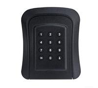ZAMETTER Key Storage Lock Box Wireless Remote Control Dynamic Password IPX5 Waterproof Alloy Security Case Portable Key Storage Security Lock Boxes for Home Office
