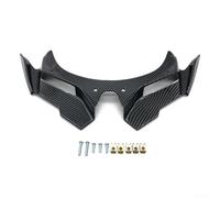 ZAMETTER Motorcycle Modified Fixed Wing Spoiler Wind Front Fairing Winglet Fairing Wing Aerodynamic(Carbon Fiber)