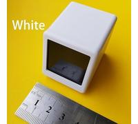 ZAMETTER Multifunctional Desktop Gadget with Real-Time Cryptocurrency and Stock Price Ticker Weather Display Currency Converter Time Clock WiFi Connectivity Type-C USB Power Supply(White)