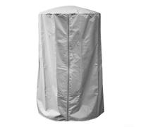 ZAMETTER Outdoor Waterproof Sun and Rain Heater Dust Cover, Heavy Duty Gas Pyramid Patio Heater Cover Wind and Tear Resistant(Grey)
