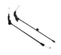 ZAMETTER Pair Bonnet Latch Control Cables Front Left Passenger Side for Ford Transit Custom 2012-2023 Replacement with OE 1769934 BK21-16C565-AC 1769935 BK21-16C657-AD