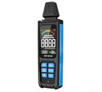 ZAMETTER Portable 5 in 1 EMF Meter Rechargeable Digital Electromagnetic Field Radiation Detector with Large LCD Screen and Alarm Handheld EMF Reader for EF RF WiFi Signal and Hunting