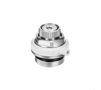 ZAMETTER Radiator Exhaust Valves 1/2 Inch Brass Copper Automatic Radiator Exhausts Valves Heating System Exhaust Valve Stainless Steel Quick Manual Vent Function Pressure-Resistant Check Valve(1PCS)