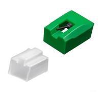 ZAMETTER Record Player Needle Record Needle Replacement Stylus ATN95E AT95E Turntable Replacement Stylus for Audio-Technica AT-LP120 with Elliptical Tip for AT93 AT3400 AT3450 Phono Cartridges(Green)