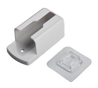 ZAMETTER Remote Control Rack Holder,Wall-Mounted Organizer Self Adhesive Media Storage Box Case For Air Conditioner Controller,White(Small)