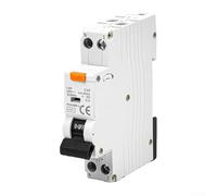 ZAMETTER Residual Current Circuit Breakers 16A 30mA FI/LS Household Earth Leakage Circuits Breaker 50-60Hz 1P+N RCD Residual Circuits Breaker with Short Circuit Protection for Household Industrial