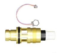 ZAMETTER Water Flows Hall Sensor Switches 10L Brass Flow Switch Sensor Water Flows Sensors Switch Flowmeter Counter for WallMounted Boiler Compatible with for Ariston Main Four System(Male p-Hall)