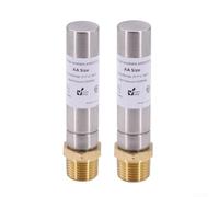 ZAMETTER Water Hammer Arrestor 2Pcs 1/2 Inch Professional Water Hammer Arrestor NPT Male Pipe Connection Noise Reduction Device with Temperature Resistance for Hot Water System