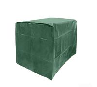 ZAMETTER Water Tank Covers IBC Tank Cover 1000L Water Container Insulated Protective Case 210D Oxford Fabric Weather Shield Weather Resistant Outdoor Cover with Tap Access Flaps(Green)