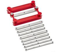 ZAMETTER Woodworking Straight Hole Locator Log Tenon Log Pin Wooden Puncher Centre Finder Line Scriber(C)