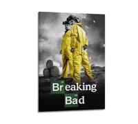 Zamm Breaking Bad Canvas Poster Wall Art Decorative Painting Bedroom Painting Posters 12x18inch(30x45cm) Frame-style