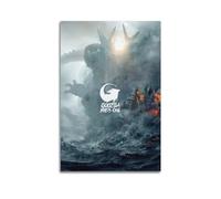 Zamm Godzilla Minus One Poster Wall Art Canvas Painting Living Room Bedroom Home Home Decoration Office Wall Poster Gym Art Painting 12x18inch(30x45cm)