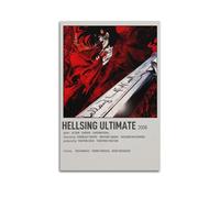 Zamm Hellsing Ultimate Canvas Poster Wall Art Decorative Painting Bedroom Painting Posters 12x18inch(30x45cm) Unframe-style
