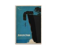 Zamm Jurrasic Park The Lost World Canvas Poster Wall Art Decorative Painting Bedroom Painting Posters 20x30inch(50x75cm) Unframe-style