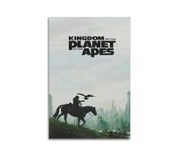 Zamm Kingdom Of The Planet Of The Apes Canvas Poster Wall Art Decorative Painting Bedroom Painting Posters 12x18inch(30x45cm) Unframe-style
