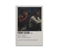 Zamm Movie Fight Club Poster Wall Art Canvas Painting Living Room Bedroom Home Home Decoration Office Wall Poster Gym Art Painting 12x18inch(30x45cm)