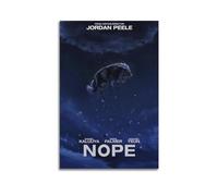 Zamm Nope Movie Poster Wall Art Canvas Painting Living Room Bedroom Home Home Decoration Office Wall Poster Gym Art Painting 16x24inch(40x60cm)