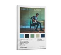 Zamm Shawn Mendes ’Illuminate’ Canvas Poster Wall Art Decorative Painting Bedroom Painting Posters 08x12inch(20x30cm) Frame-style