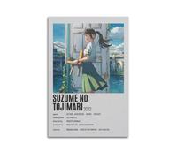 Zamm Suzume No Tojimari Canvas Poster Wall Art Decorative Painting Bedroom Painting Posters 08x12inch(20x30cm) Unframe-style