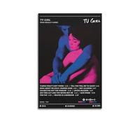 Zamm TV Girl Who Really Cares Album Poster Wall Art Canvas Painting Living Room Bedroom Home Home Decoration Office Wall Poster Gym Art Painting 16x24inch(40x60cm)