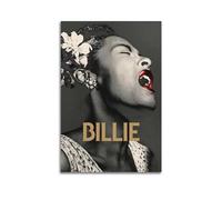 Zamou Billie Holiday Canvas Poster Wall Art Decorative Living Room Posters Bedroom Posters 24x36inch(60x90cm) Unframe-style
