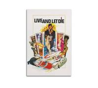 Zamou Live And Let Die Canvas Poster Wall Art Decorative Living Room Posters Bedroom Posters 12x18inch(30x45cm) Unframe-style