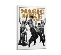 Zamou Magic Mike XXL Canvas Poster Wall Art Decorative Living Room Posters Bedroom Posters 08x12inch(20x30cm) Frame-style