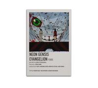 Zamou Neon Gensis Evangelion Canvas Poster Wall Art Decorative Living Room Posters Bedroom Posters 12x18inch(30x45cm) Unframe-style