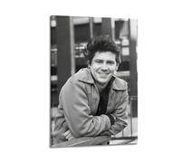 Zamou Shakin Stevens Canvas Poster Wall Art Decorative Living Room Posters Bedroom Posters 08x12inch(20x30cm) Frame-style