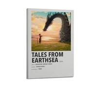 Zamou TALES FROM EARTHSEA Canvas Poster Wall Art Decorative Living Room Posters Bedroom Posters 12x18inch(30x45cm) Frame-style