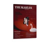 Zamou The Marías Canvas Poster Wall Art Decorative Living Room Posters Bedroom Posters 08x12inch(20x30cm) Frame-style