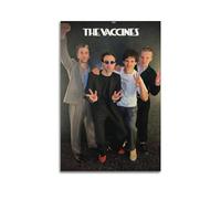 Zamou The Vaccines Canvas Poster Wall Art Decorative Living Room Posters Bedroom Posters 08x12inch(20x30cm) Unframe-style