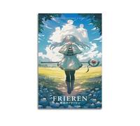 ZaMouss Anime Frieren Beyond Journey's End Canvas Poster Wall Art Decor Living Room Bedroom Decoration Posters 16x24inch(40x60cm) Unframe-style