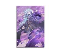 ZaMouss Anime That Time I Got Reincarnated As A Slime Canvas Poster Wall Art Decor Living Room Bedroom Decoration Posters 08x12inch(20x30cm) Unframe-style