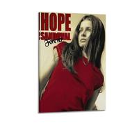 ZaMouss Hope Sandoval of Mazzy Star Poster Canvas Poster Wall Art Decor Living Room Bedroom Decoration Posters 16x24inch(40x60cm) Frame-style