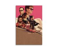 ZaMouss Movie Baby Driver Poster Canvas Poster Wall Art Decor Living Room Bedroom Decoration Posters 20x30inch(50x75cm) Unframe-style
