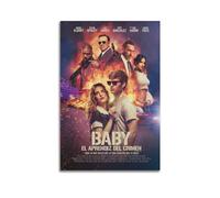 ZaMouss Movie Baby Driver Poster Canvas Poster Wall Art Decor Living Room Bedroom Decoration Posters 12x18inch(30x45cm) Unframe-style