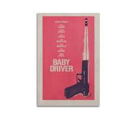 ZaMouss Movie Baby Driver Poster Canvas Poster Wall Art Decor Living Room Bedroom Decoration Posters 12x18inch(30x45cm) Unframe-style