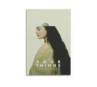 ZaMouss Movie Poor Things Canvas Poster Wall Art Decor Living Room Bedroom Decoration Posters 12x18inch(30x45cm) Unframe-style